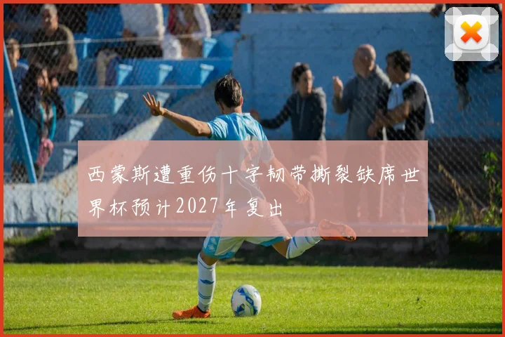 西蒙斯遭重伤十字韧带撕裂缺席世界杯预计2027年复出